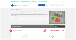 Desktop Screenshot of bis500druck.de